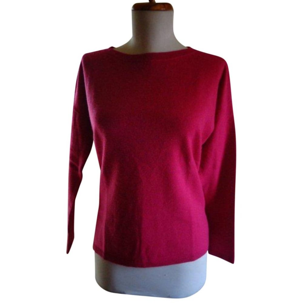 TALBOTS 100% Cashmere Round Neck Sweater Size M